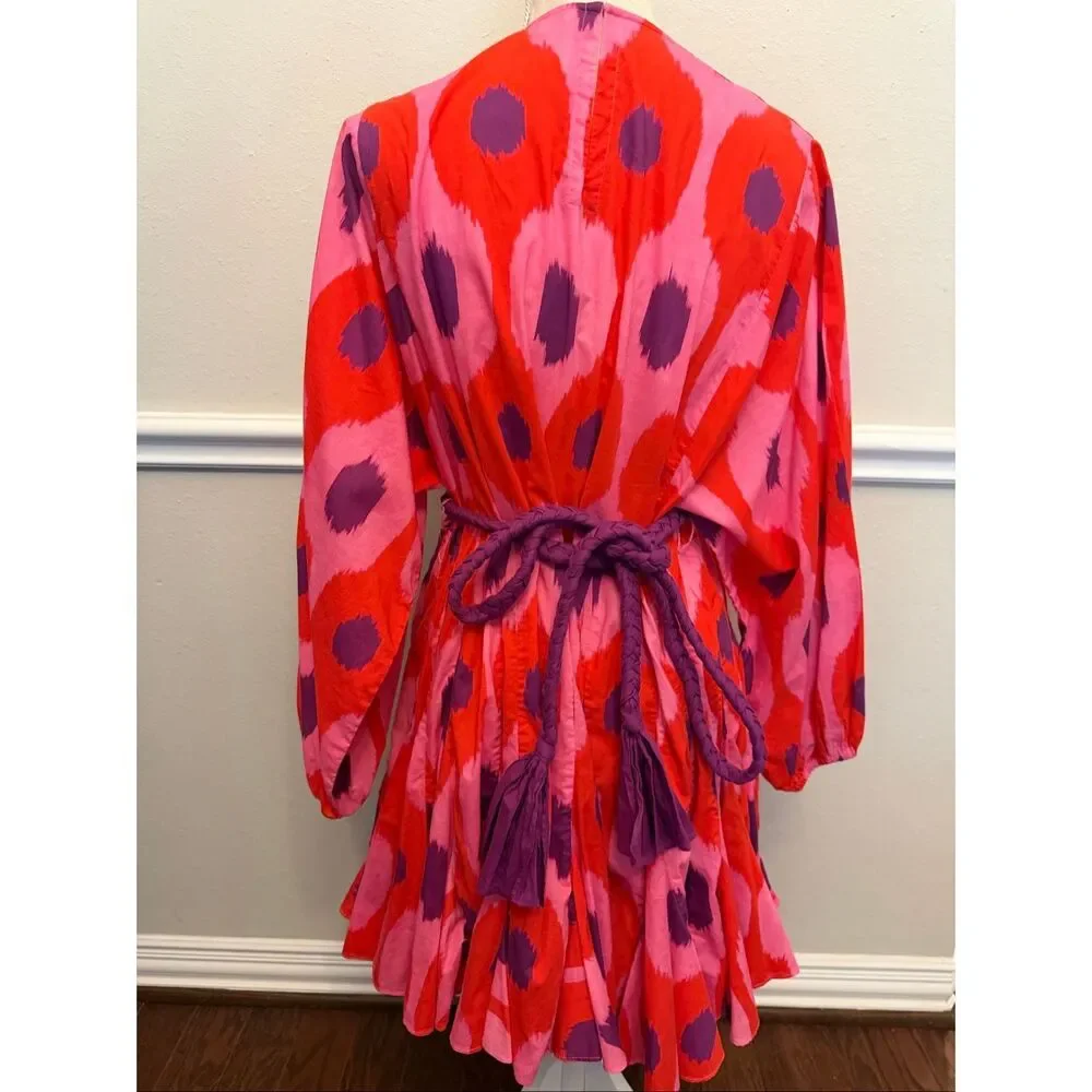 Rhode Ella Dress in Ikat Size Small - Picture 5 of 7